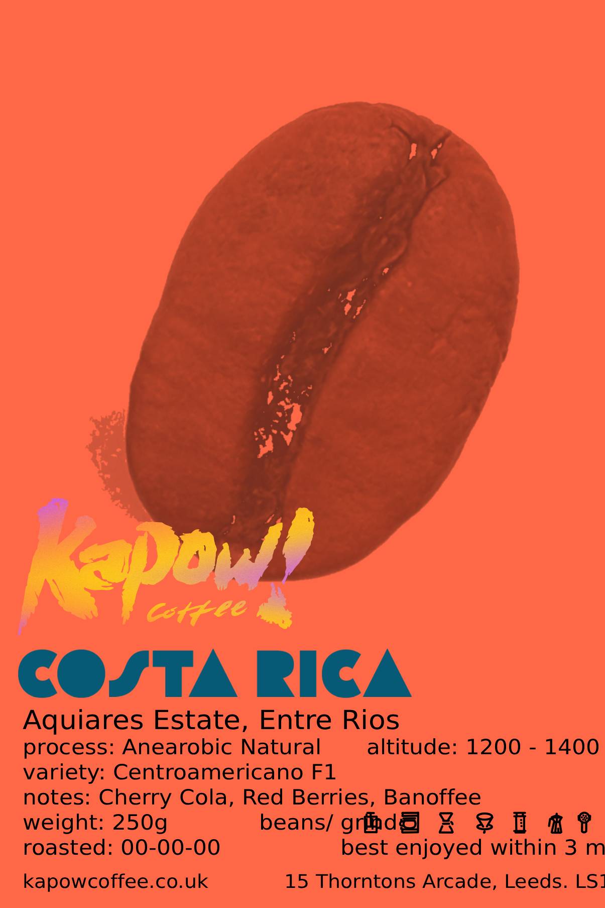 NEW! Costa Rica, Entre Rios