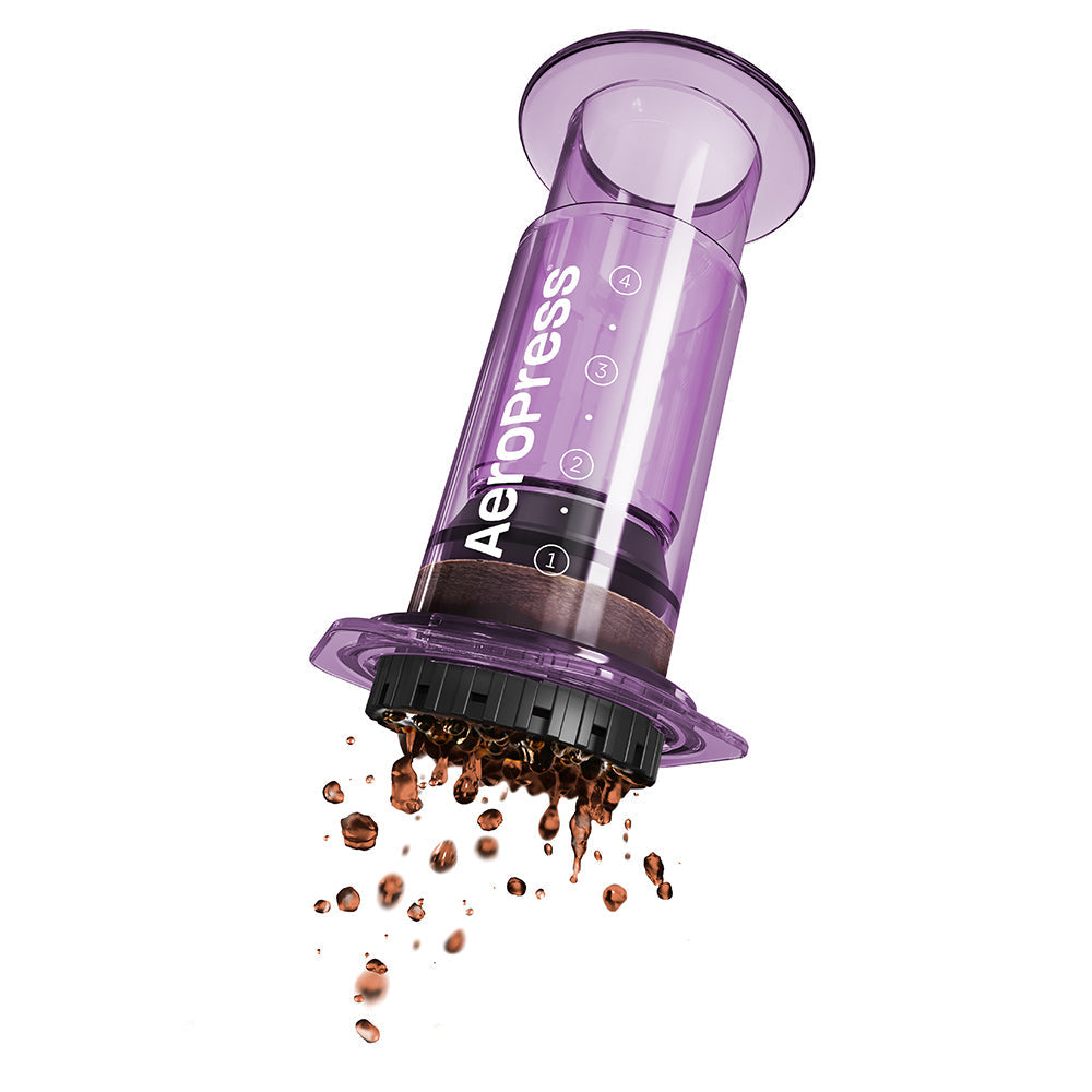 AeroPress Clear Coffee Maker (Purple)